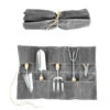 Esschert Waxed Canvas Roll Up Pouch -Optimal Garden Care 8610177 01v esschert waxed canvas roll up tool pouch