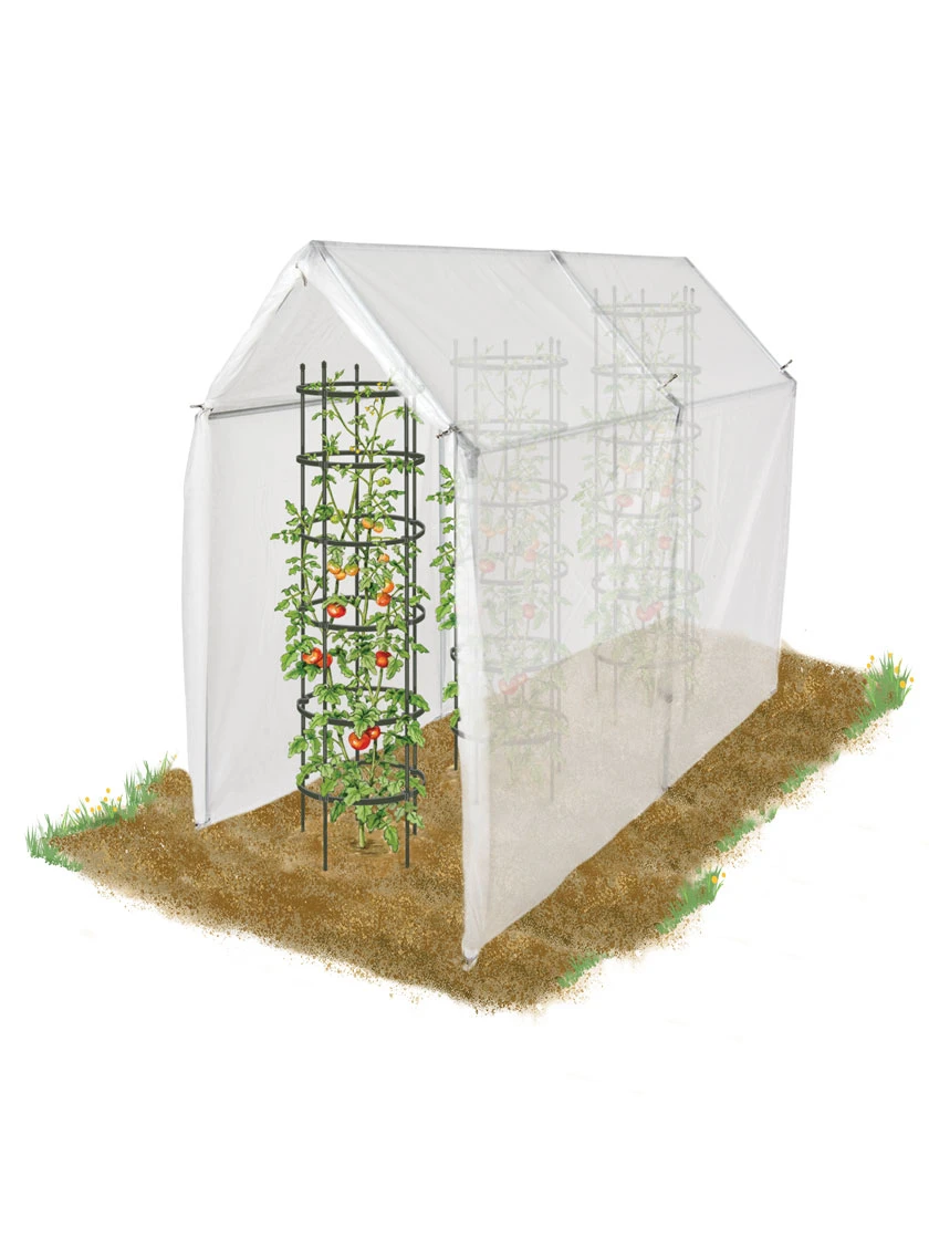 Connector Kit For DIY Peaked Roof Frame For In Ground Garden Bed 9 Connector Kit For DIY Peaked Roof Frame For In Ground Garden Bed - Image 7