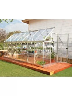 Canopia® By Palram Harmony™ Greenhouse, 6' X 14' -Optimal Garden Care 8610563 01V 3 4