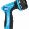 Aqua Joe AJHN102 Heavy Duty Indestructible Metal Multi Function Adjustable Hose Nozzle With Smart Throttle -Optimal Garden Care 8610640 01V jpg