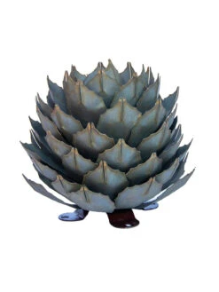 Desert Steel Artichoke Agave Sculpture -Optimal Garden Care 8610761 04v desert steel artichoke agave large