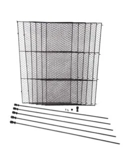 Tall Chicken Wire Critter Fence With Gate -Optimal Garden Care 8611020 1262 tif