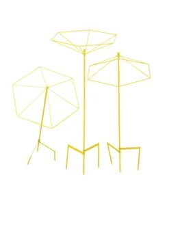 Parasol Plant Supports, Set Of 3 -Optimal Garden Care 8611129 3848 tif
