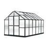 MONT Growers Edition Greenhouse, 8' X 12' -Optimal Garden Care 8611195 mont 12 grower black