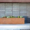Veradek Metallic Series Corten Steel Window Box Planter, 36" -Optimal Garden Care 8611609 03V tif