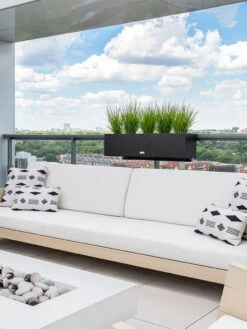 Veradek Metallic Series Railing Planters -Optimal Garden Care 8611610 06v