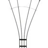 Achla Fan Trellis, 56" -Optimal Garden Care 8611788 01v achla fan trellis 56 inch graphite powder coated wrought iron
