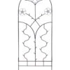 Achla Primrose Trellis & Side Panels -Optimal Garden Care 8611800 01v achla primrose trellis and side panels black powder coated wrought iron