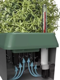 Provence Self-Watering Herb Planter -Optimal Garden Care 8611965 05V tif