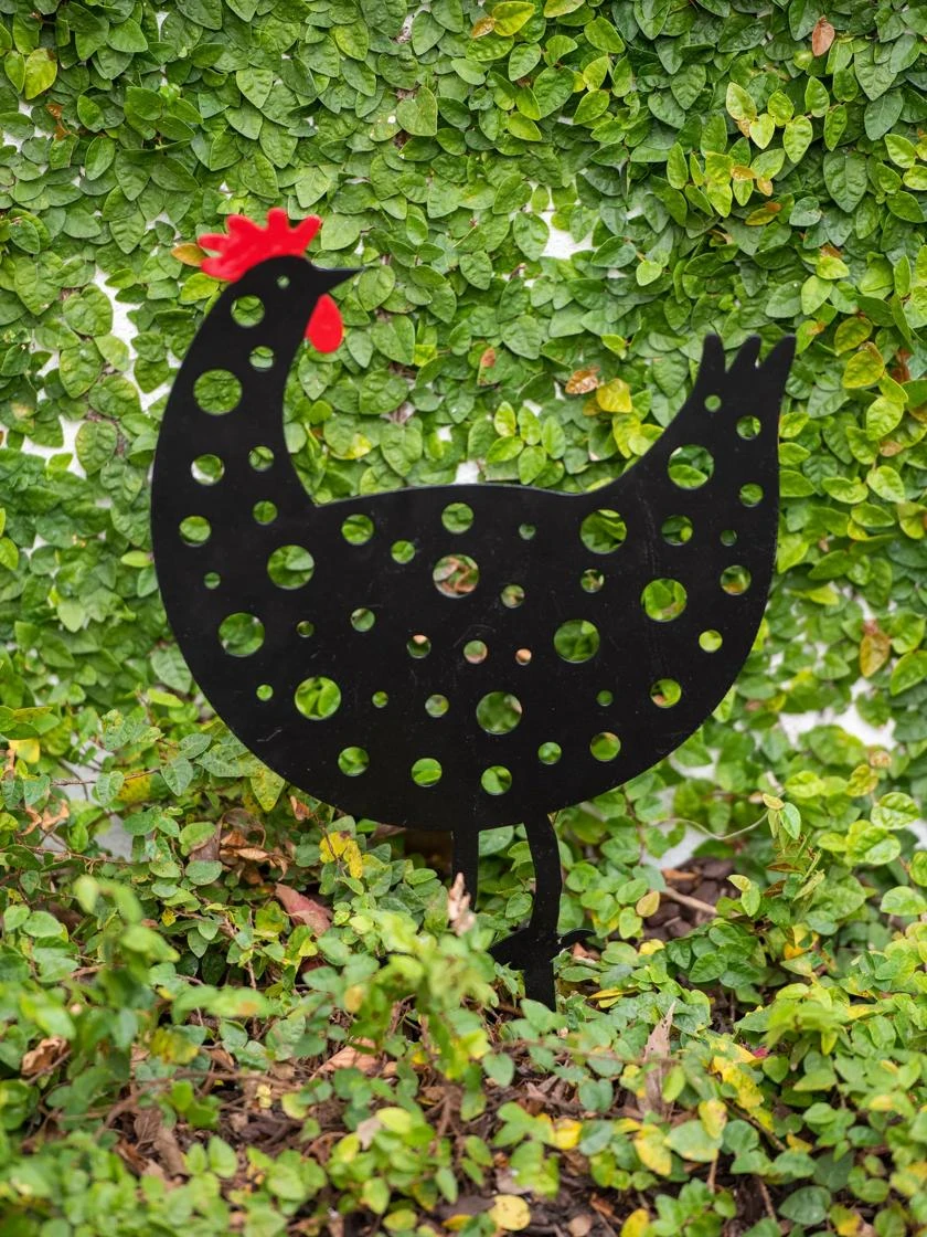 Chicken Friends Garden Stake 3 Chicken Friends Garden Stake
