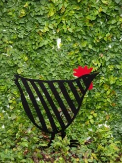Chicken Friends Garden Stake 10 Chicken Friends Garden Stake -Optimal Garden Care 8612015 071 tif