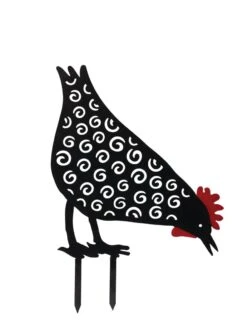 Chicken Friends Garden Stake 12 Chicken Friends Garden Stake -Optimal Garden Care 8612015 4545 tif