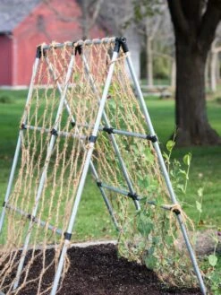 Coco Trellis Netting, 4' X 15' -Optimal Garden Care 8612050 006 tif