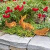 Corten Steel Animal Garden Stakes 2 Corten Steel Animal Garden Stakes -Optimal Garden Care 8612060 021 tif