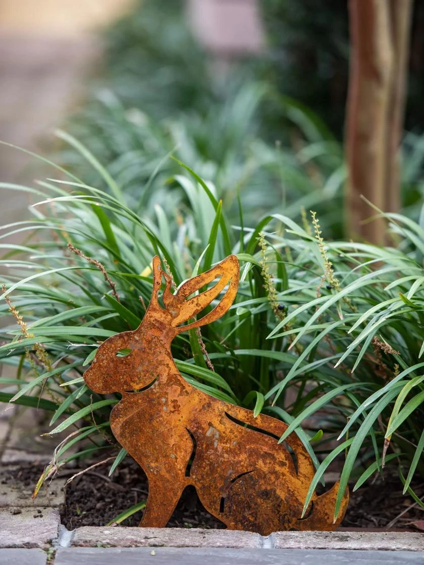 Corten Steel Animal Garden Stakes 5 Corten Steel Animal Garden Stakes - Image 3