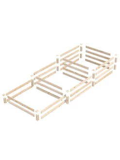 3-Tier Pine Raised Garden Bed, 4'x12' -Optimal Garden Care 8612254 01v