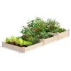 3-Tier Pine Raised Garden Bed, 4'x12' -Optimal Garden Care 8612254 02v 3 tier pine raised garden bed 4x12 feet