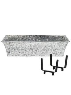 Achla Designs Handrail Flowerbox Bracket Kit For Rail -Optimal Garden Care 8612883 01v achla designs handrail flowerbox bracket kit for 2x4 inch rail