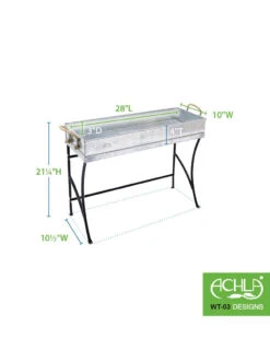 Achla Designs Trestle Plant Stand -Optimal Garden Care 8612886 05v