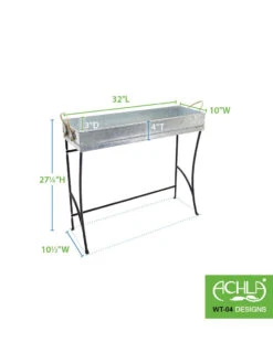 Achla Designs Trestle Plant Stand -Optimal Garden Care 8612887 02v