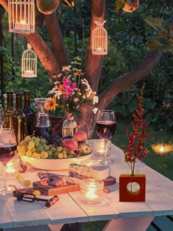 Wine Barrel Counter Top Vase Or Propagation Station -Optimal Garden Care 8613032nmg 05v