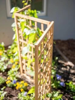 Bamboo Zig-Zag Trellis 24" X 36" -Optimal Garden Care 8613151 6459