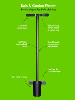 Yard Butler® Long Handled Bulb Planter -Optimal Garden Care 8613157 03v