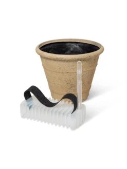 Self-Watering LavaStone® Anson Pot -Optimal Garden Care 8613255 4200