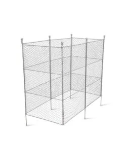 Tall Chicken Wire Critter Fence Extension Panel, Set Of 2 -Optimal Garden Care 8613260 6053 1