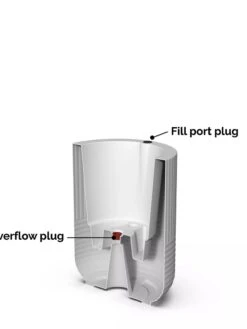 Arden Round Planter -Optimal Garden Care 8613267 05V tif