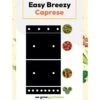 SeedSheets Organic Vegetable Garden, Easy Breezy Caprese, 4' X 8' -Optimal Garden Care 8613295 03V 3 4 seedsheets organic vegetable garden easy breezy caprese 4 feet x 8 feet