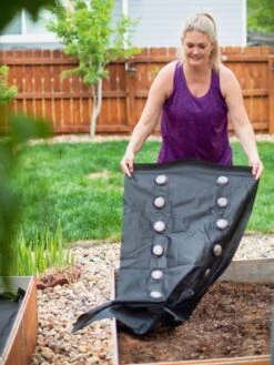 SeedSheets Organic Vegetable Garden, Spicy Sinola Salsa, 4' X 8' -Optimal Garden Care 8613295 10V 1