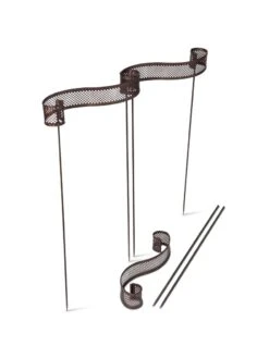 Scroll Linking Stakes, Set Of 3 -Optimal Garden Care 8613321 5901
