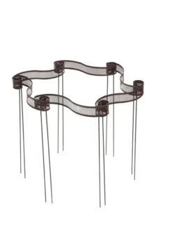 Scroll Linking Stakes, Set Of 3 -Optimal Garden Care 8613321 6997