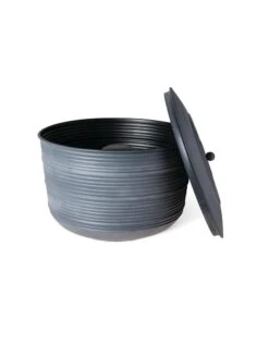 Ribbed Hose Pot With Lid -Optimal Garden Care 8613332 5803