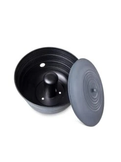 Ribbed Hose Pot With Lid -Optimal Garden Care 8613332 5808