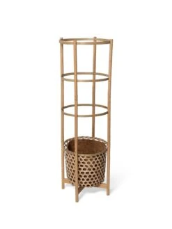 Elevated Bamboo Tomato Planter And Trellis -Optimal Garden Care 8613502 4683 elevated bamboo tomato planter and trellis