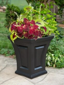 Cambridge Tall Planter, 18" Height 14 Cambridge Tall Planter, 18" Height -Optimal Garden Care 8613523 03V