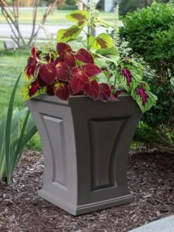 Cambridge Tall Planter, 18" Height 13 Cambridge Tall Planter, 18" Height -Optimal Garden Care 8613523 06V