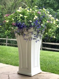 Cambridge Tall Planter, 28" Height 16 Cambridge Tall Planter, 28" Height -Optimal Garden Care 8613524 13V