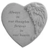 Always In Our Thoughts Memorial Stone -Optimal Garden Care 8614137 01V 3 4 always in our thoughts memorial stone