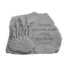 Mothers Plant The Seeds Of Love Memorial Stone -Optimal Garden Care 8614138 01V 3 4 mothers plant the seeds of love memorial stone