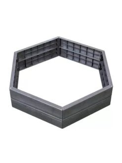 Modular Hexagon Raised Bed Kit, 21.5" -Optimal Garden Care 8614244 02V 3 4 modular hexagon raised bed kit 21 inches