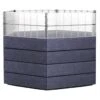 Modular Hexagon Raised Bed Kit With Translucent Panels, 28.5" -Optimal Garden Care 8614245 01V 3 4 modular hexagon raised bed kit with translucent panels 21 inches