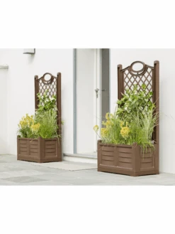 Separate Flower Box With Trellis -Optimal Garden Care webimage 8613626 02V